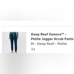 Figs Technical Collection Jogger in Deep Reef